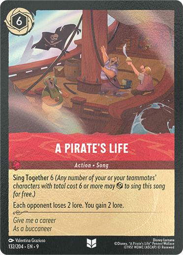 A Pirate's Life - 132/204 [Fabled] [Cold Foil]