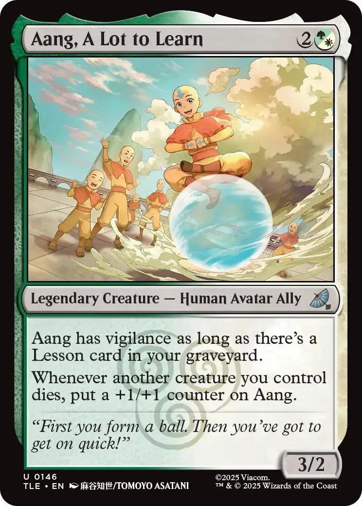 Aang, A Lot to Learn [146] [Avatar: The Last Airbender Eternal] [Non-Foil]