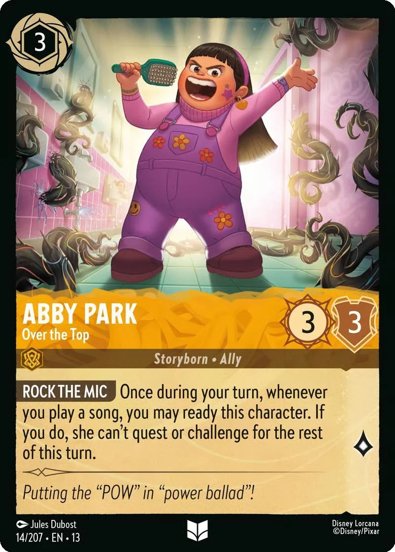 Abby Park - Over the Top - 14/204 [Attack of the Vine!] [Non-Foil]