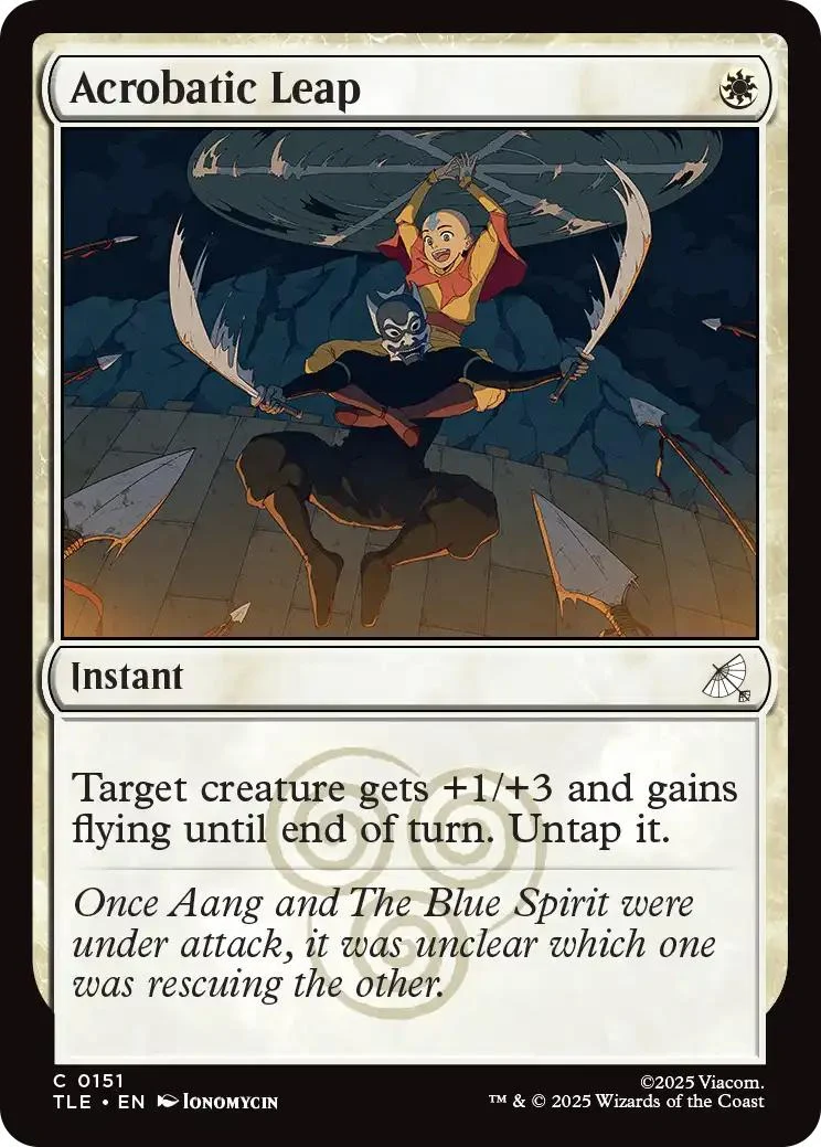 Acrobatic Leap [151] [Avatar: The Last Airbender Eternal] [Non-Foil]