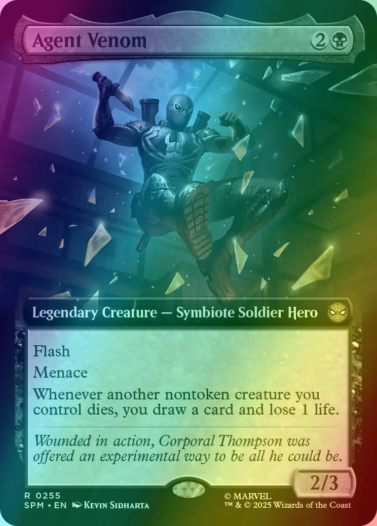 Agent Venom [255] [Extended Art] [Marvel's Spider-Man] [Foil]