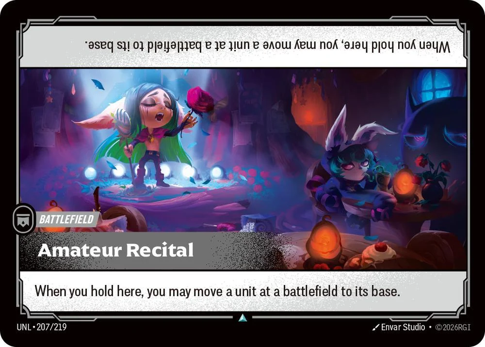 Amateur Recital - 207/219 [Unleashed] [Non-Foil]