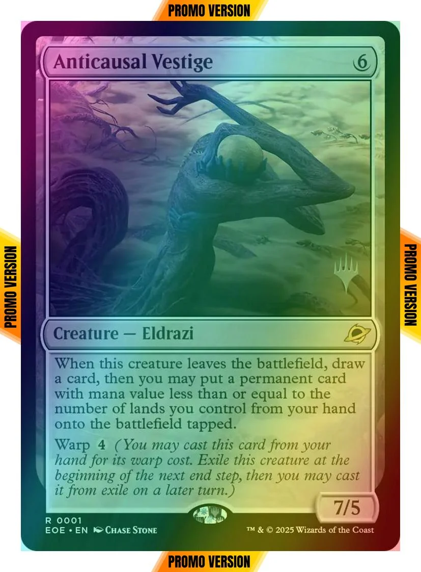 Anticausal Vestige [1p] [Promo Pack] [Edge of Eternities: Promos] [Foil]