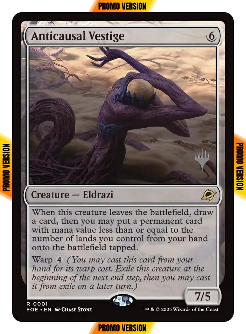 Anticausal Vestige [1p] [Promo Pack] [Edge of Eternities: Promos] [Non-Foil]