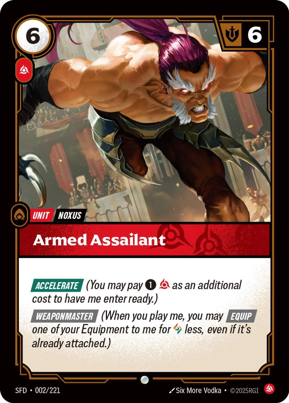 Armed Assailant - 002/221 [Spiritforged] [Non-Foil]