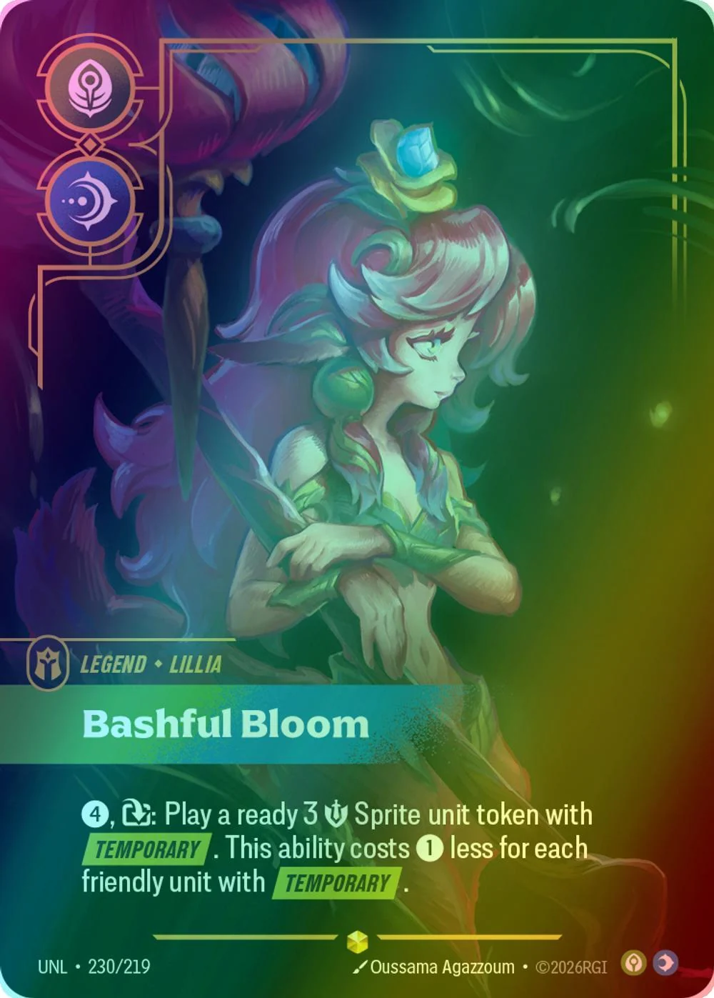 Bashful Bloom (Lillia) (Overnumbered) - 230/219 [Unleashed] [Foil]