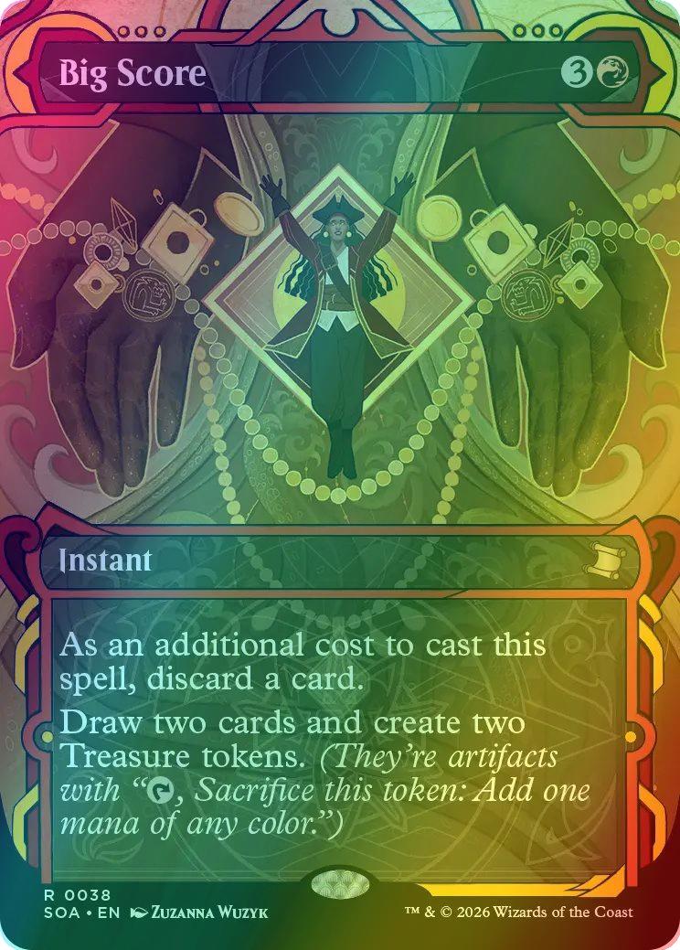 Big Score [38] [Showcase] [Secrets of Strixhaven: Mystical Archive] [Foil]