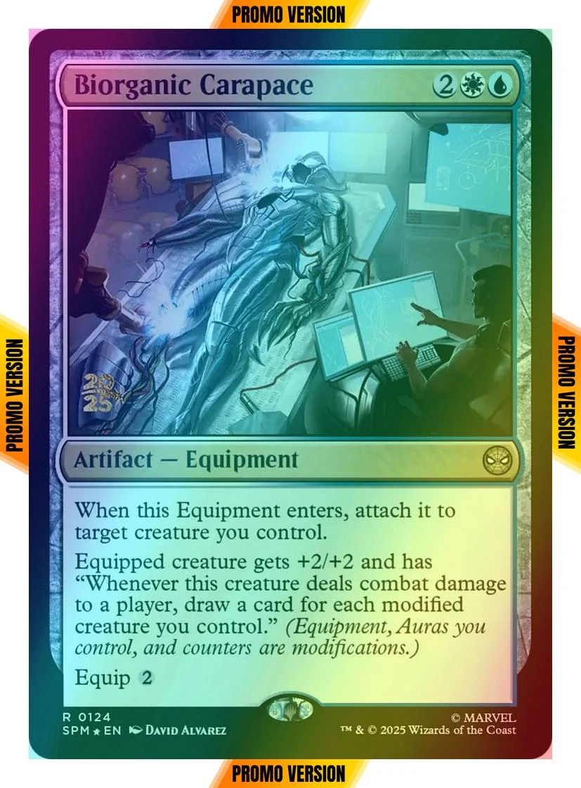 Biorganic Carapace [124s] [Marvel's Spider-Man: Promos] [Foil]