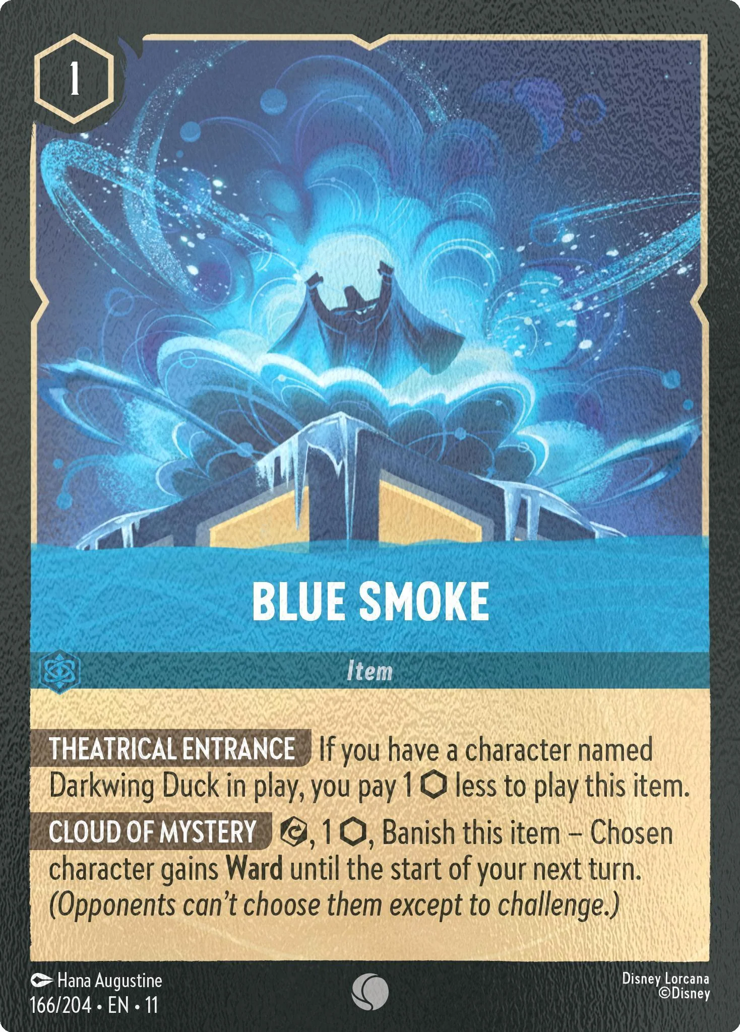 Blue Smoke - 166/204 [Winterspell] [Cold Foil]