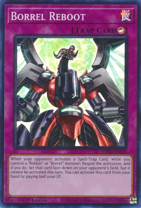 Borrel Reboot - BPRO-EN070 - Super Rare - 1st Edition