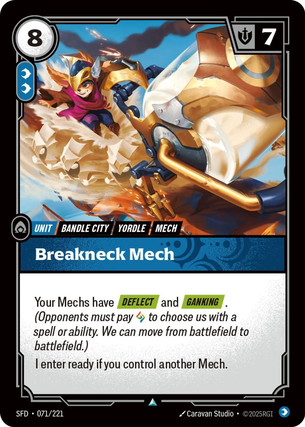 Breakneck Mech - 071/221 [Spiritforged] [Non-Foil]