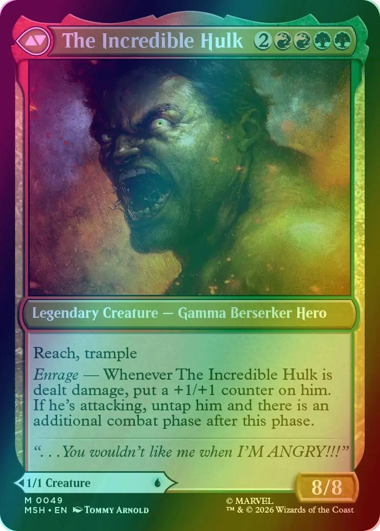 Bruce Banner // The Incredible Hulk [49] [Marvel Super Heroes] [Foil] - Image 2
