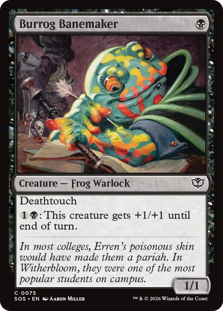 Burrog Banemaker [75] [Secrets of Strixhaven] [Non-Foil]