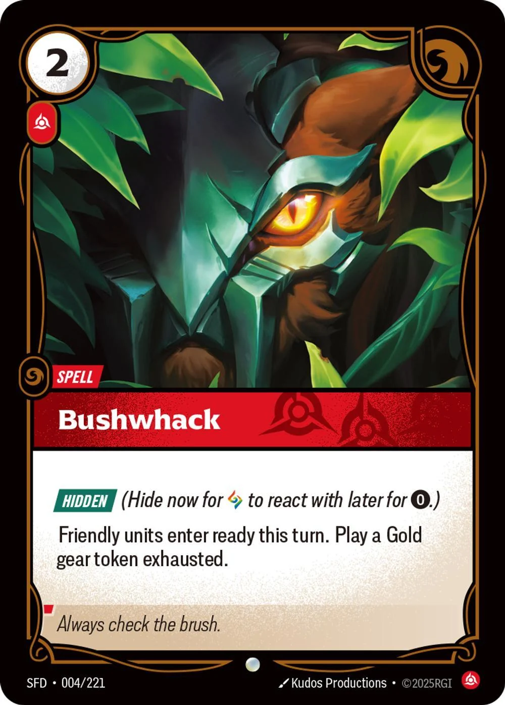 Bushwhack - 004/221 [Spiritforged] [Non-Foil]