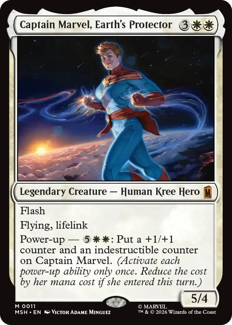 Captain Marvel, Earth's Protector [11] [Marvel Super Heroes] [Non-Foil]