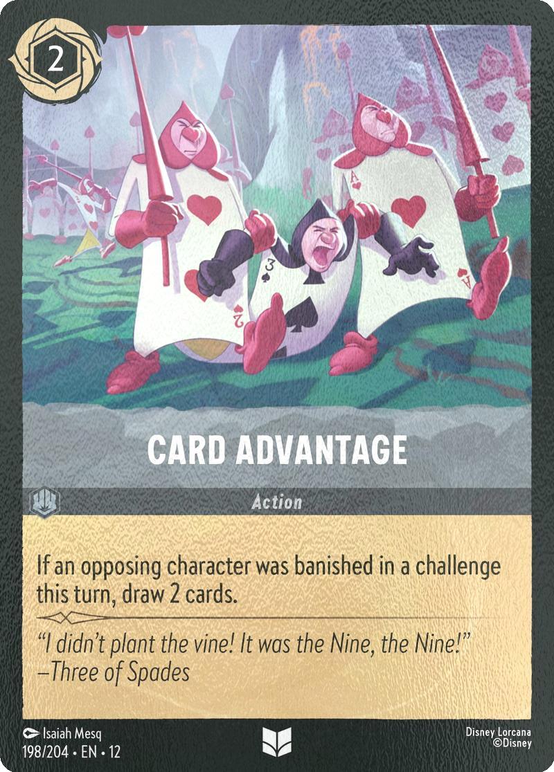 Card Advantage - 198/204 [Wilds Unknown] [Cold Foil]