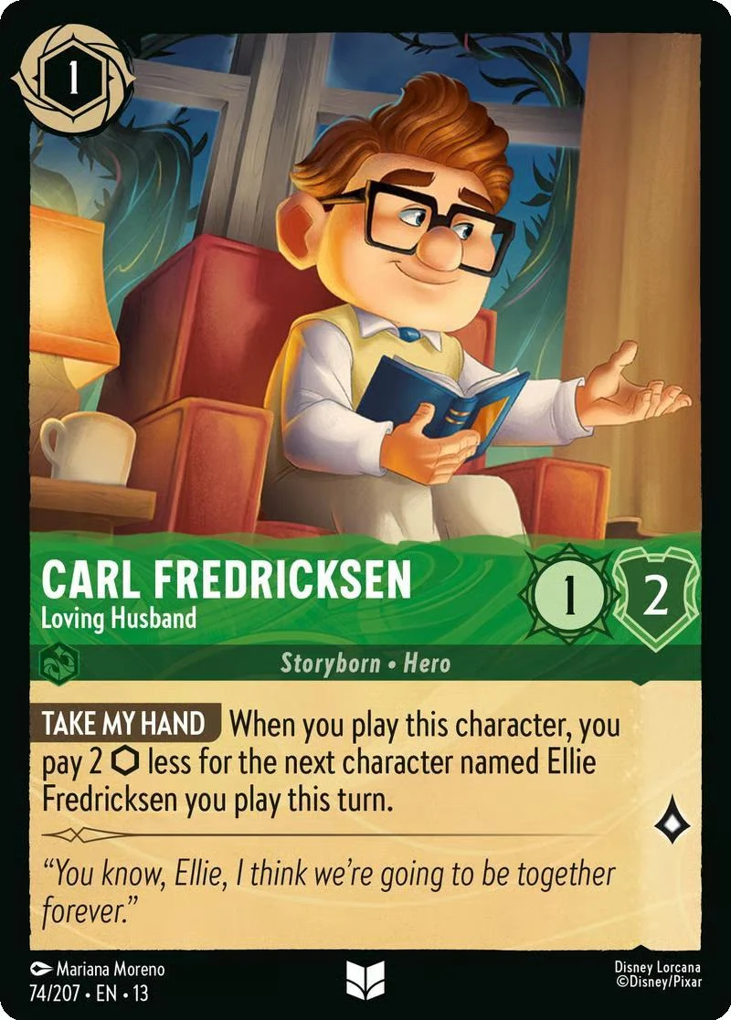 Carl Fredricksen - Loving Husband - 74/204 [Attack of the Vine!] [Non-Foil]