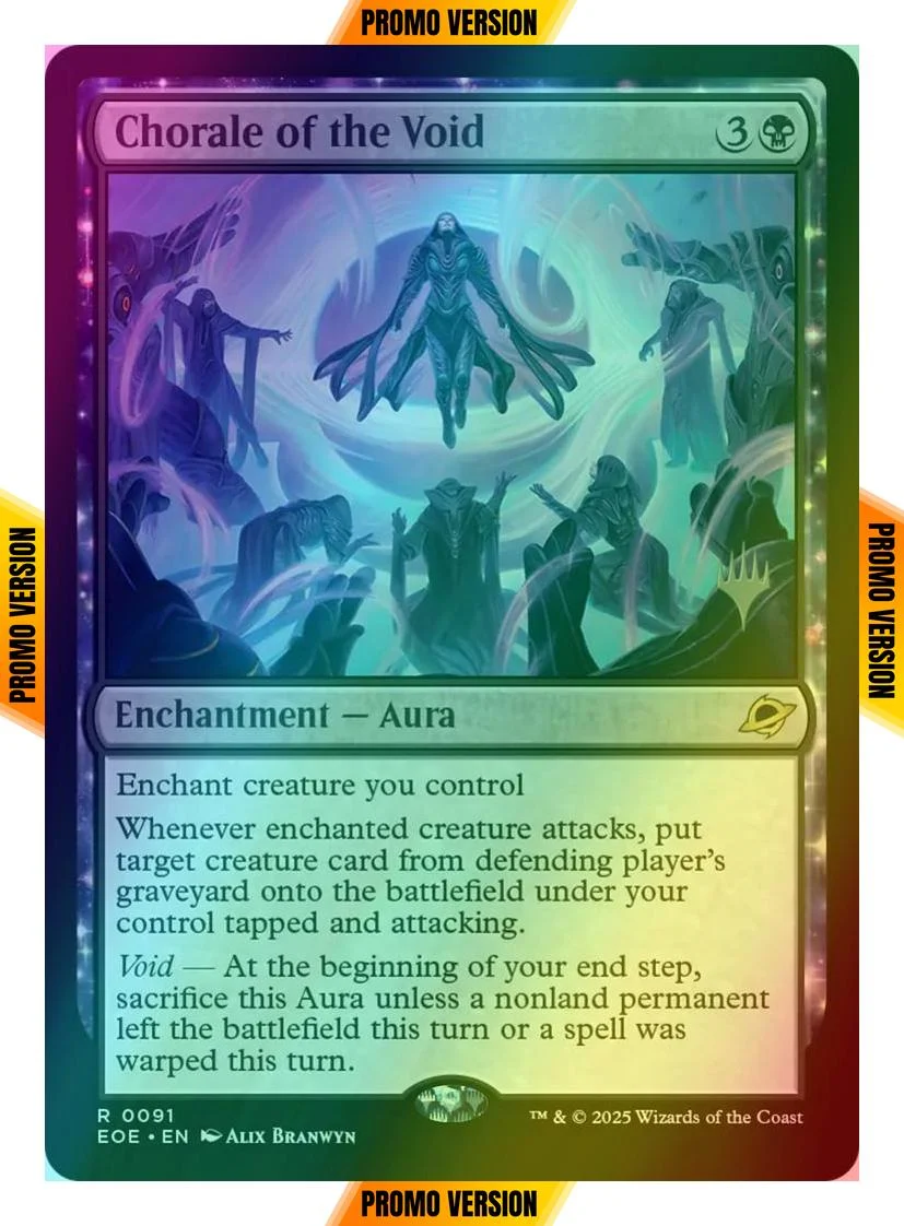 Chorale of the Void [91p] [Promo Pack] [Edge of Eternities: Promos] [Foil]
