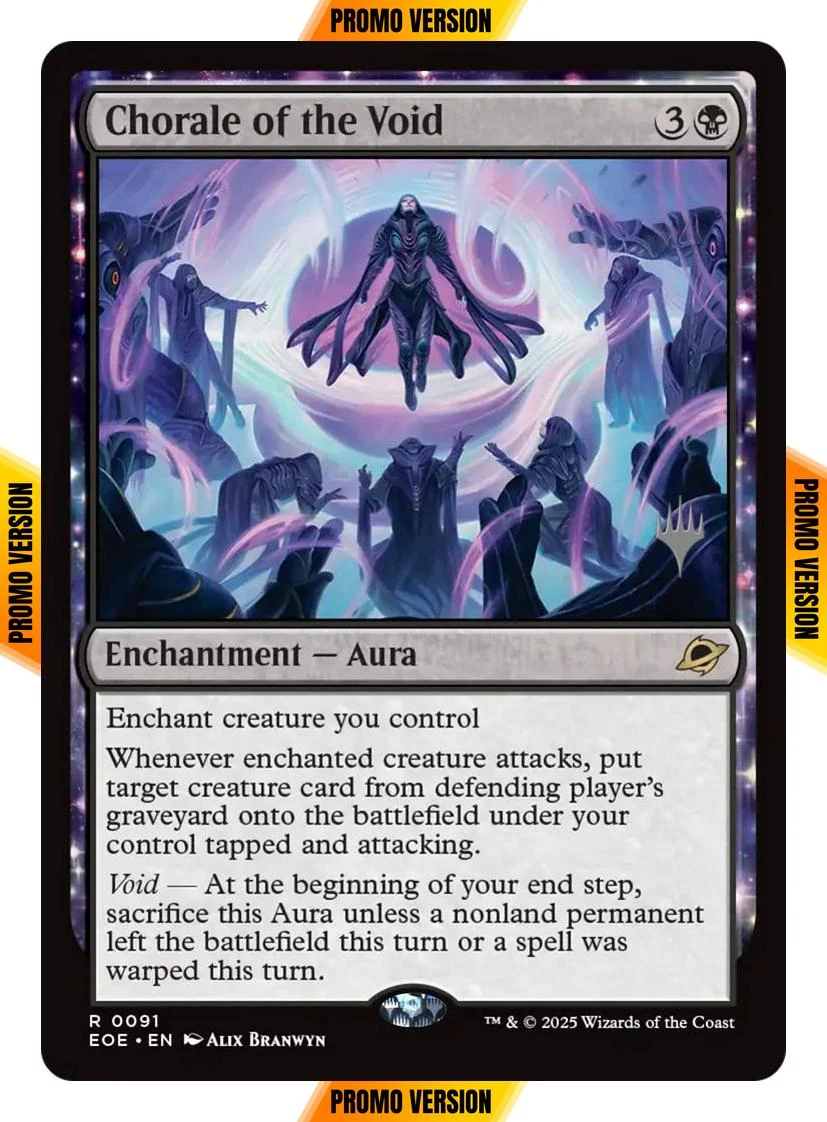 Chorale of the Void [91p] [Promo Pack] [Edge of Eternities: Promos] [Non-Foil]