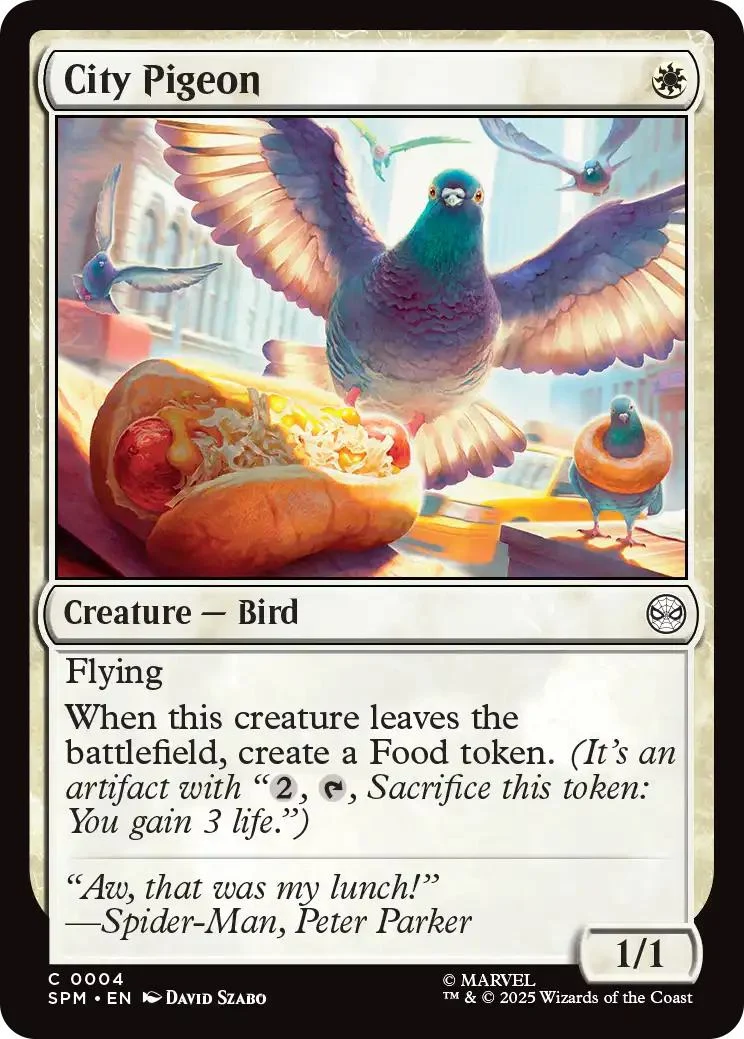 City Pigeon [4] [Marvel's Spider-Man] [Non-Foil]
