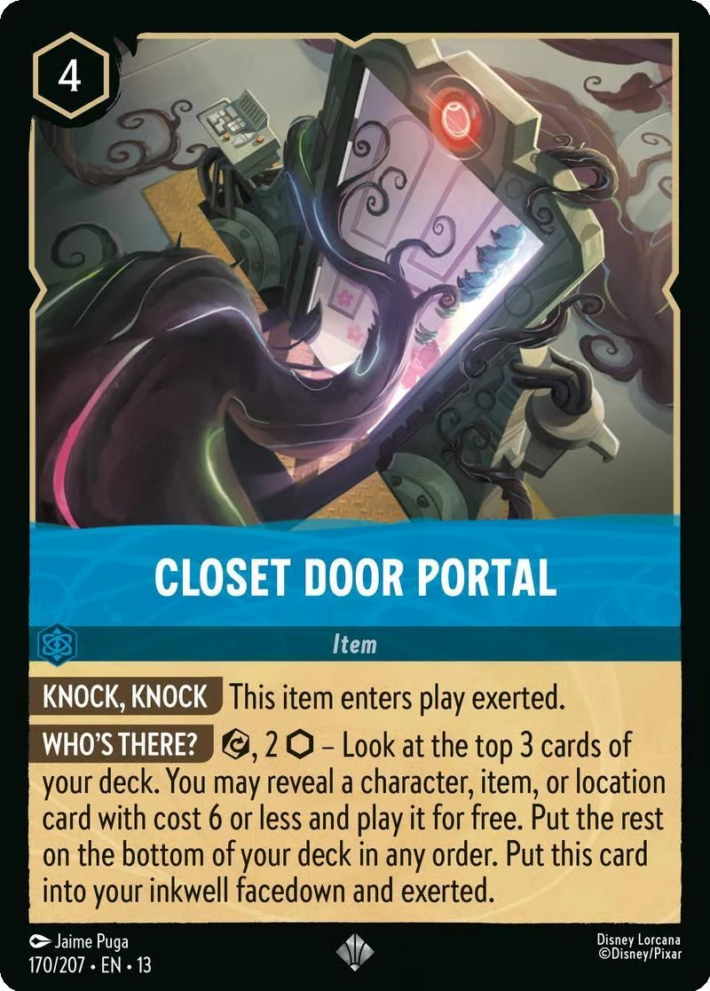 Closet Door Portal - 170/204 [Attack of the Vine!] [Non-Foil]