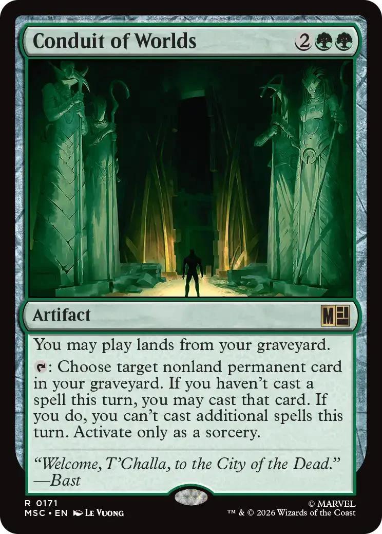 Conduit of Worlds [171] [Marvel Super Heroes: Commander] [Non-Foil]