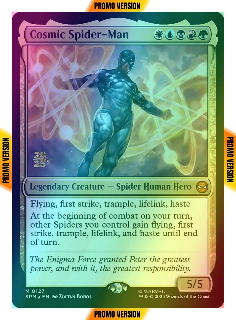Cosmic Spider-Man [127s] [Marvel's Spider-Man: Promos] [Foil]