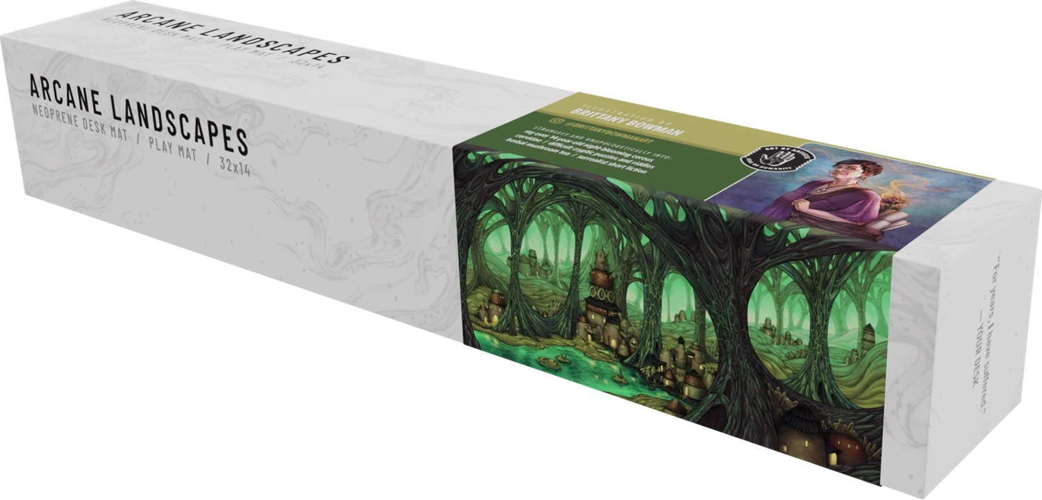 Curator Arcane Landscapes Playmat - Brittany Bowman - The Caverns