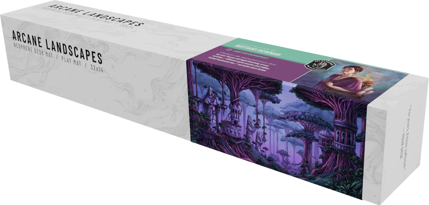 Curator Arcane Landscapes Playmat - Brittany Bowman - The Mezzanines