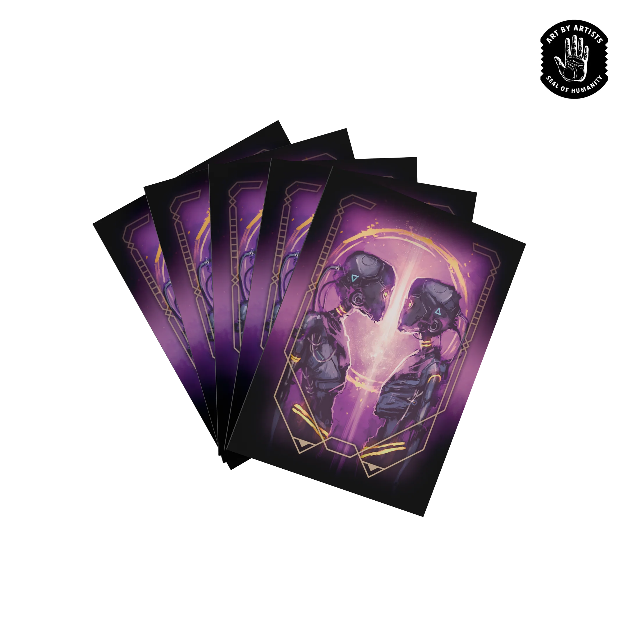 Curator Masterwork Series Sleeves - Standard Size - 100ct - NinjaJo - Echo - Image 2