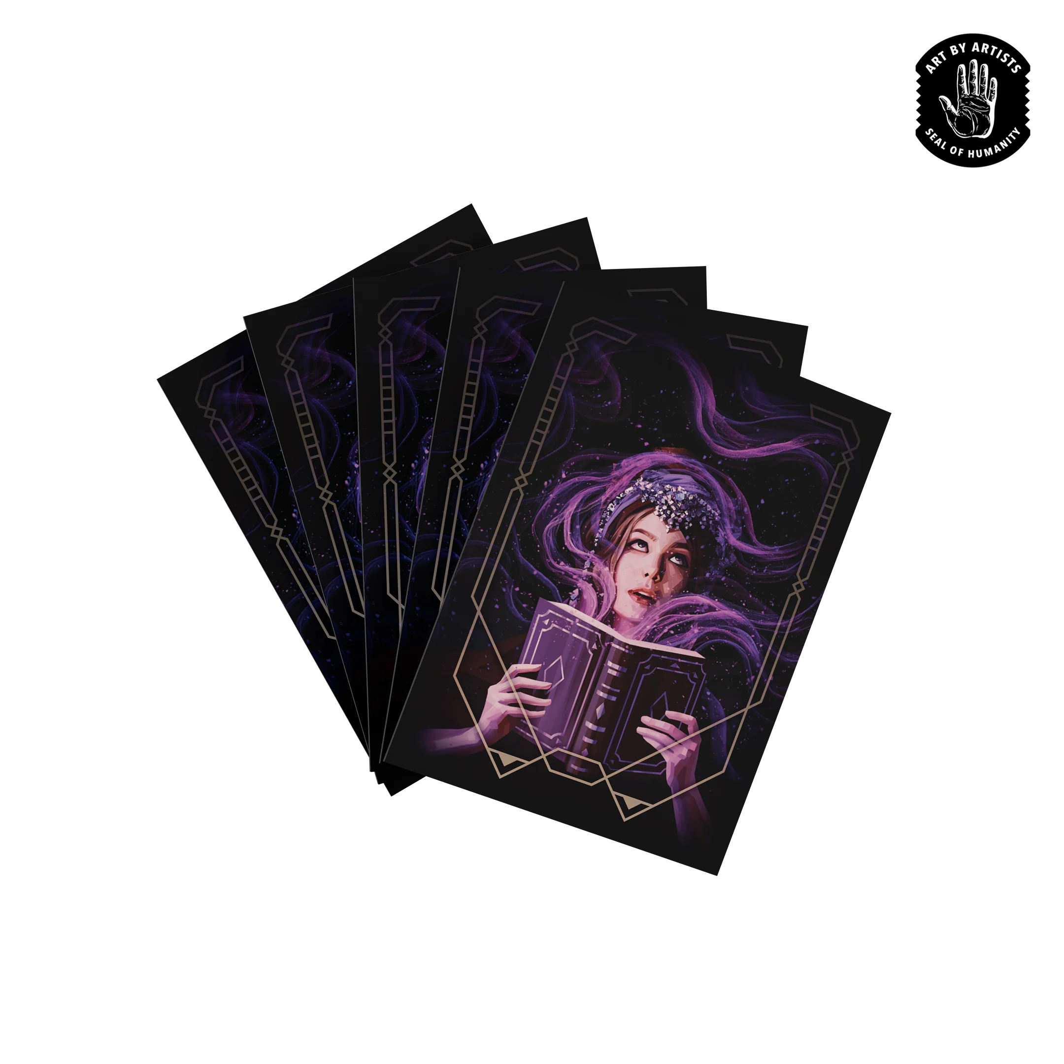 Curator Masterwork Series Sleeves - Standard Size - 100ct - Olga Tereshenko - Revelation - Image 2