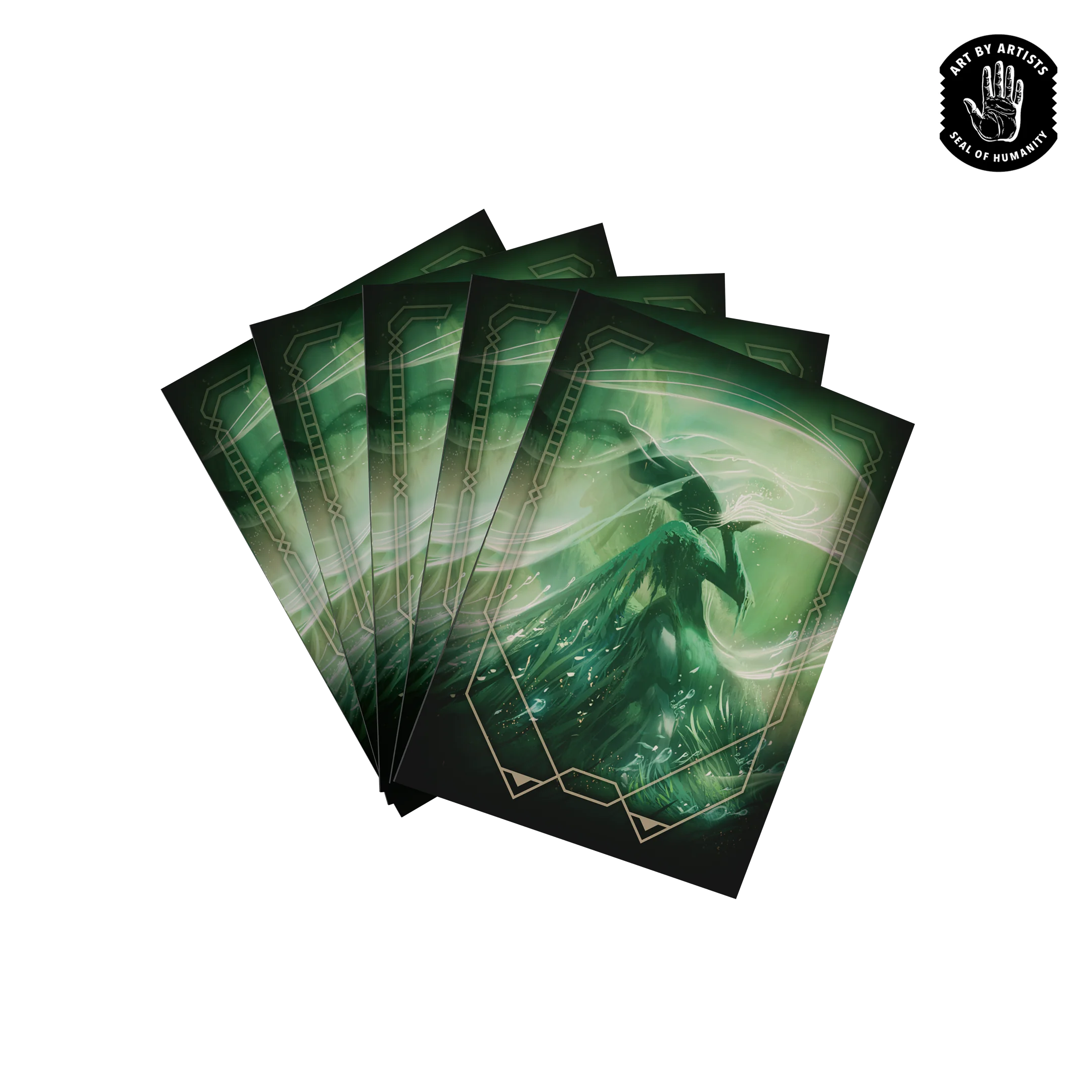Curator Masterwork Series Sleeves - Standard Size - 100ct - Sergio Chaves - Currents - Image 2