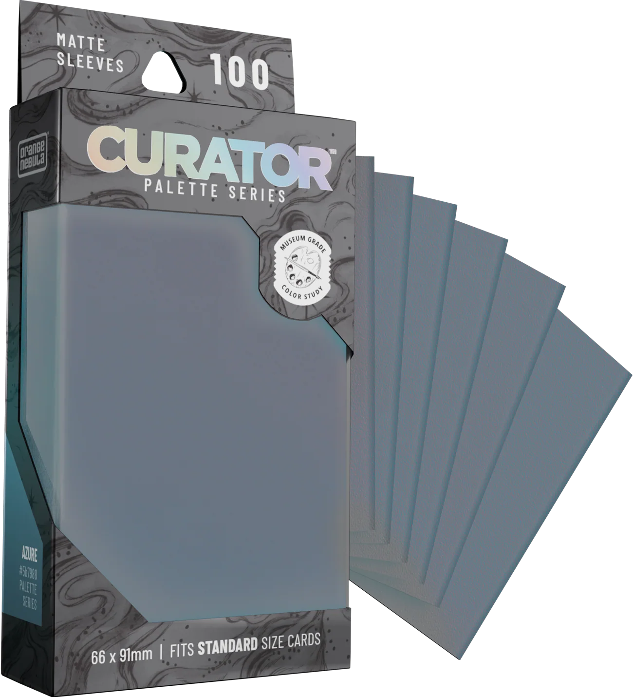 Curator Palette Series Sleeves - Standard Size - 100ct - Azure