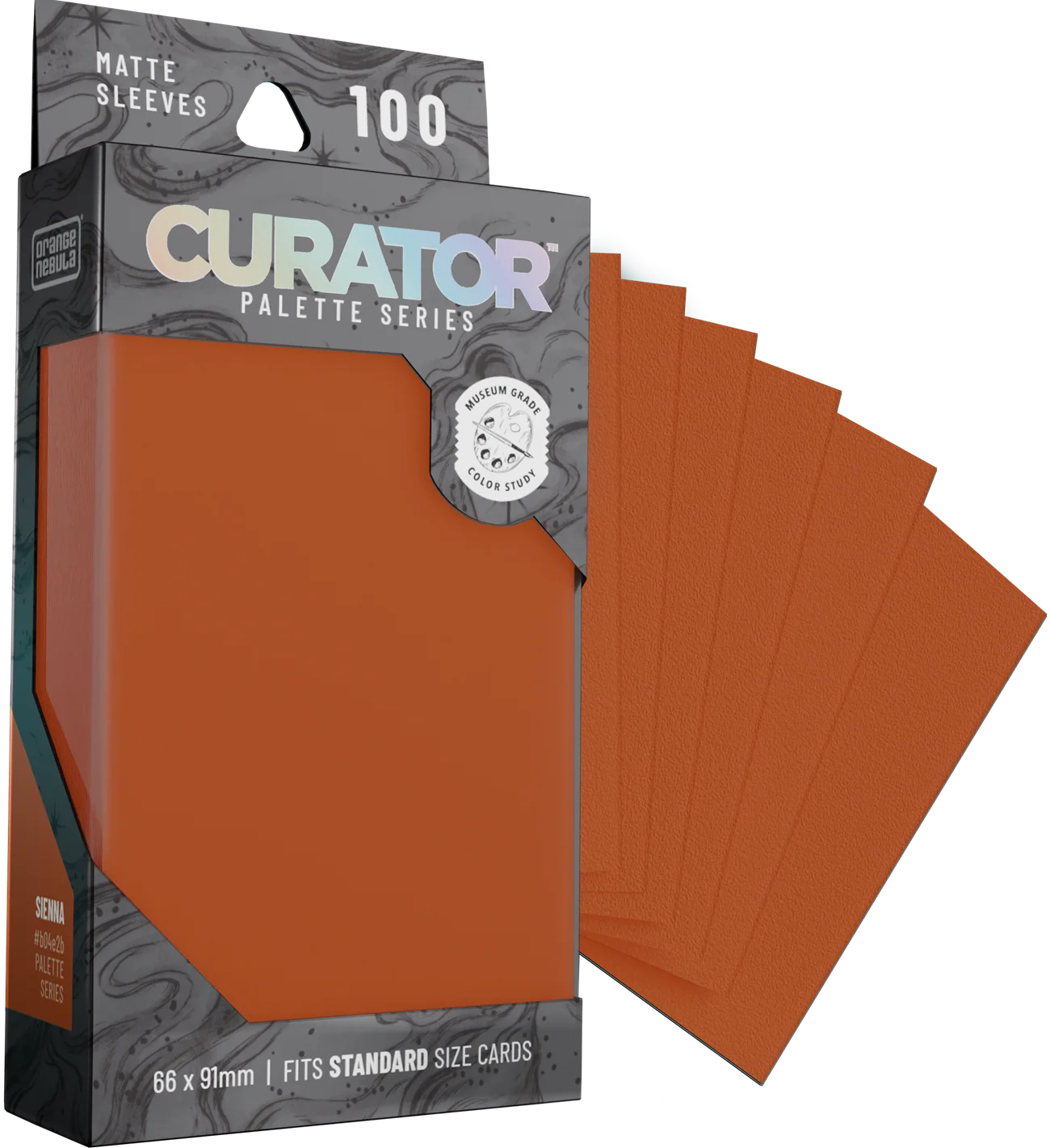 Curator Palette Series Sleeves - Standard Size - 100ct - Sienna