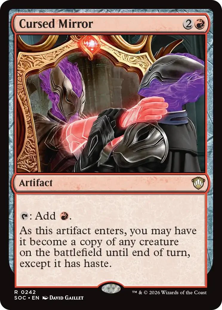 Cursed Mirror [242] [Secrets of Strixhaven: Commander] [Non-Foil]