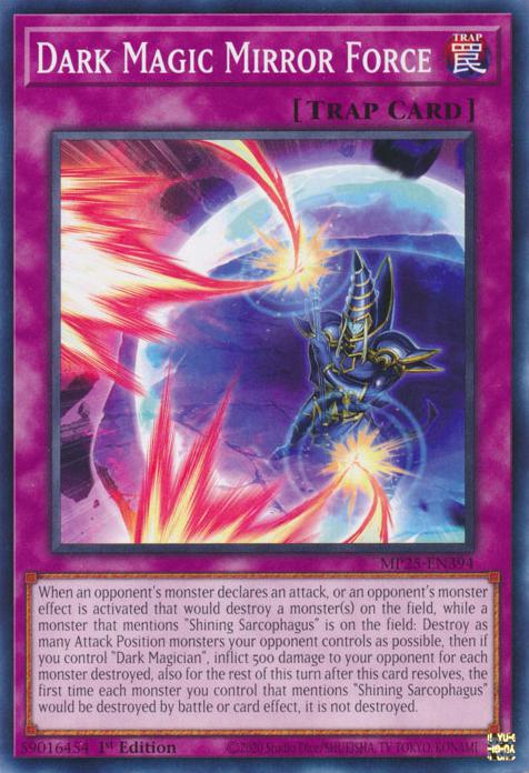 Dark Magic Mirror Force - MP25-EN394 - Common - 1st Edition
