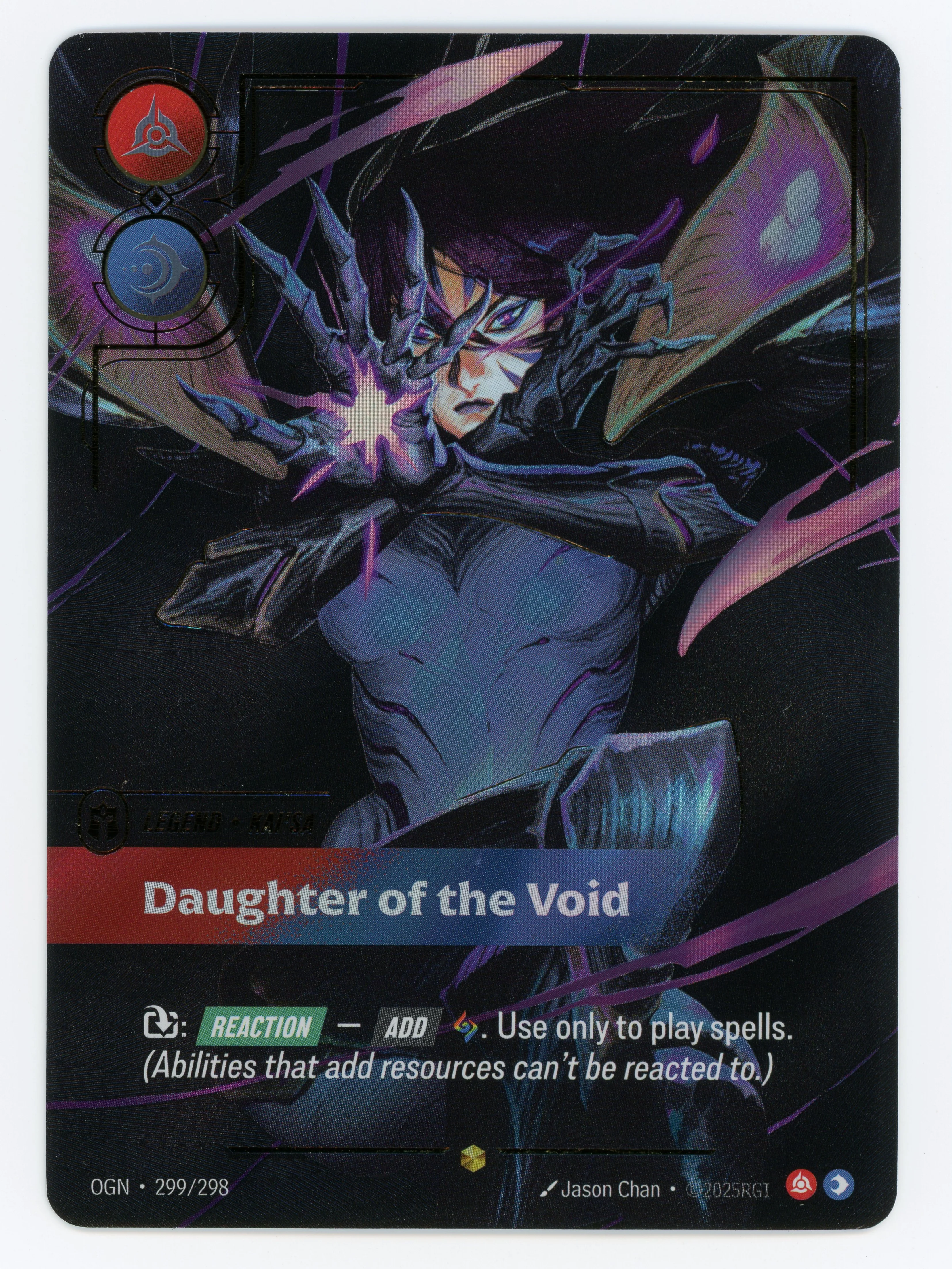 Daughter of the Void - Kai'Sa - Overnumbered - 299/298 - Foil - Scan 15819