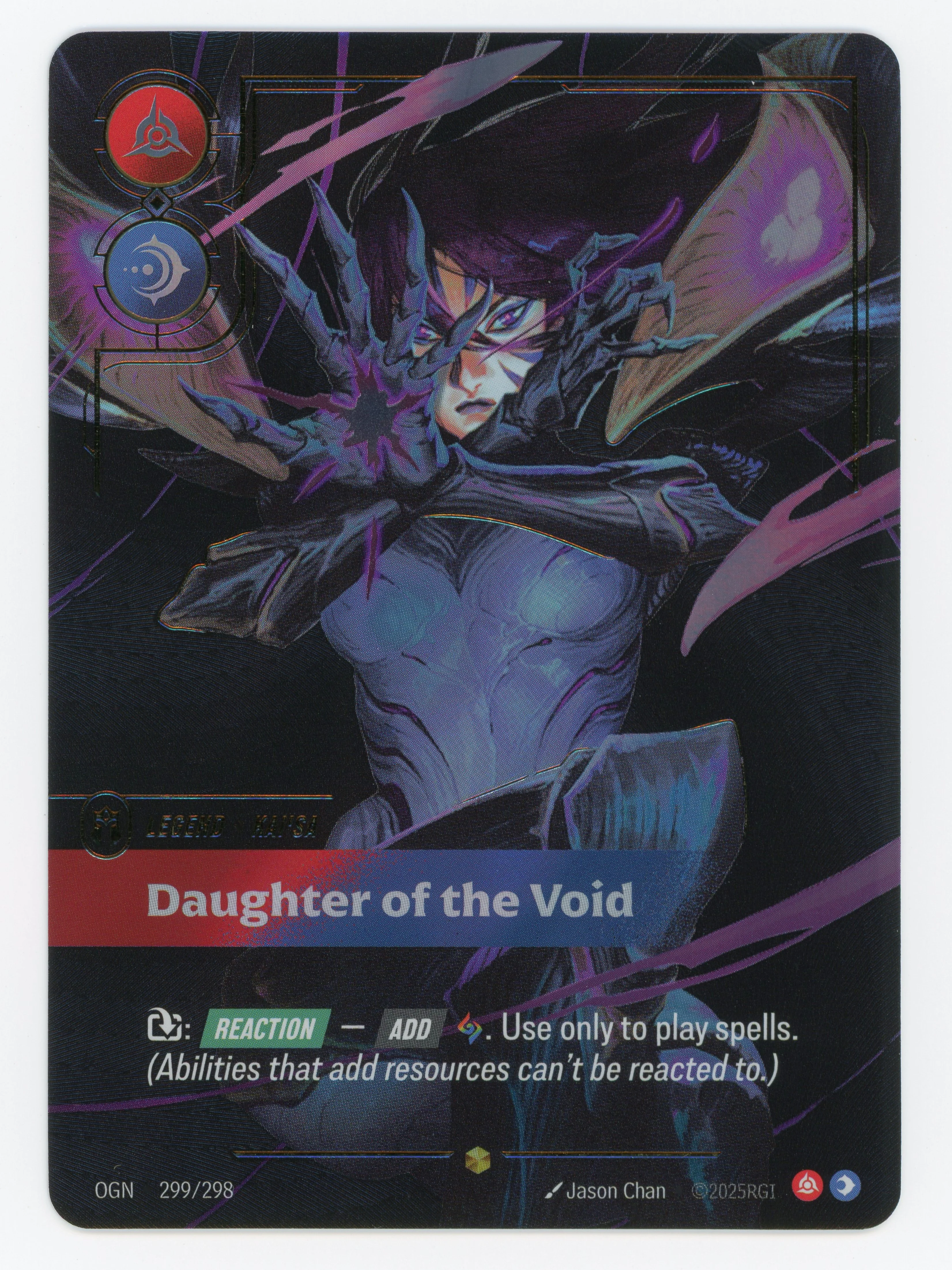 Daughter of the Void - Kai'Sa - Showcase - 299/298 - Foil - Scan 14694