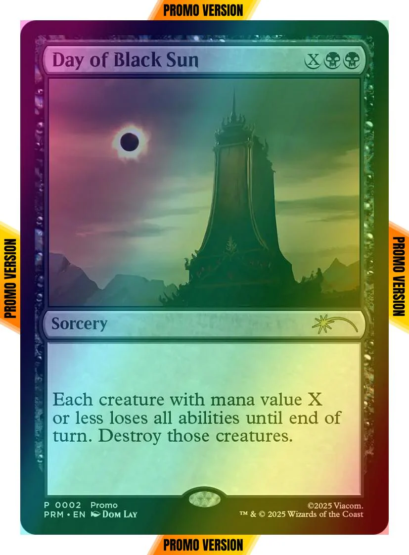 Day of Black Sun [7] [PRM-0002] [Spotlight Series] [Foil]
