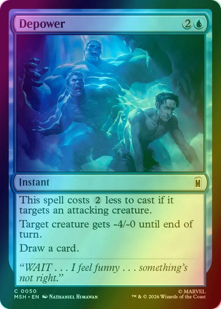 Depower [50] [Marvel Super Heroes] [Foil]