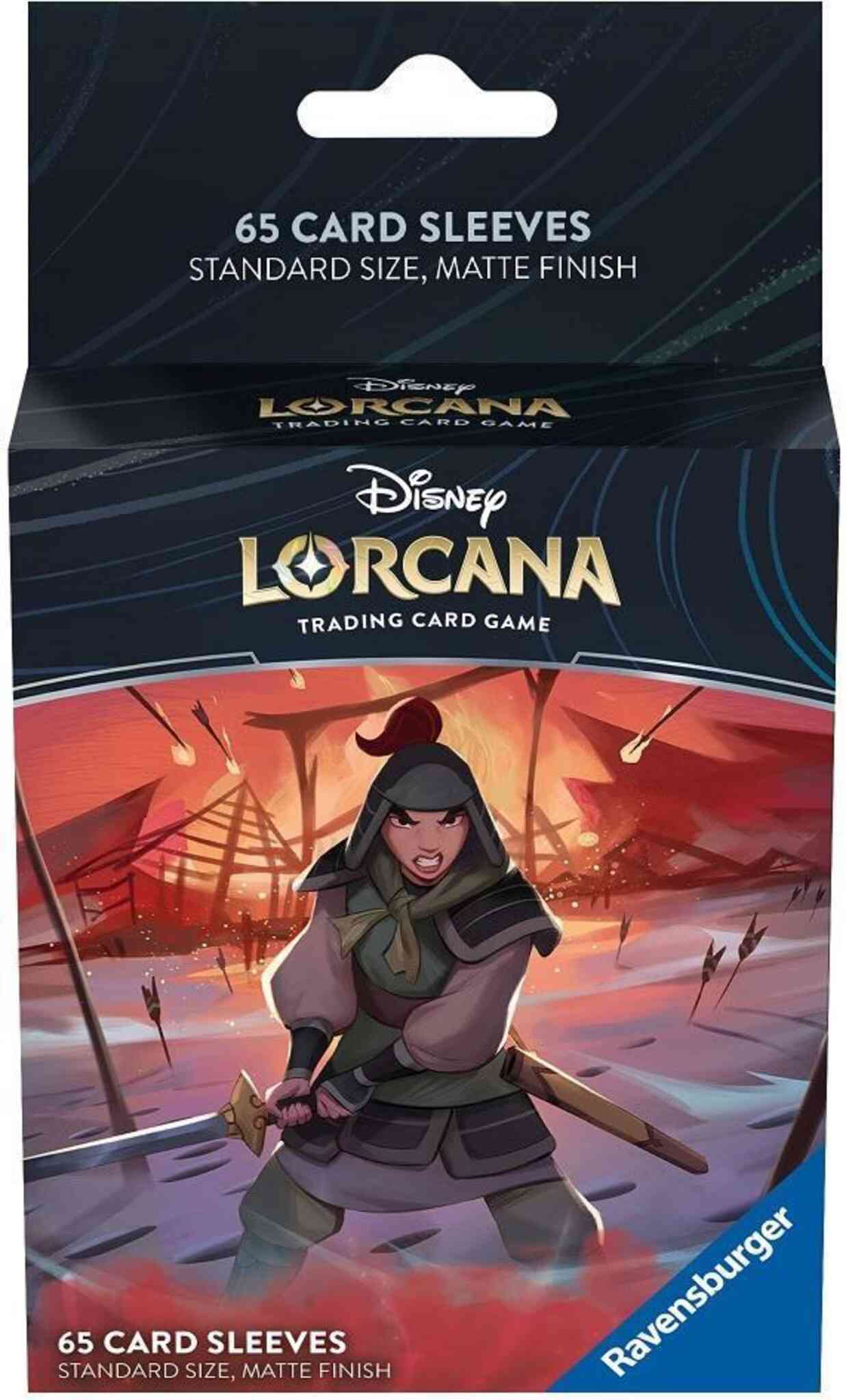 Disney Lorcana Sleeves - Standard Size - 65ct - Mulan