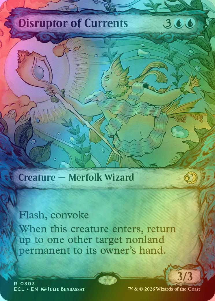 Disruptor of Currents [303] [Fable Frame] [Lorwyn Eclipsed] [Foil]