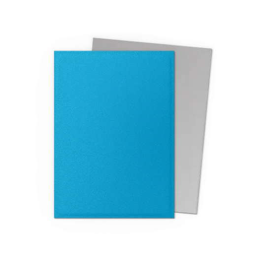 Dragon Shield Matte Dual Sleeves - Standard Size - 100ct - Sky Blue & Silver - Image 2