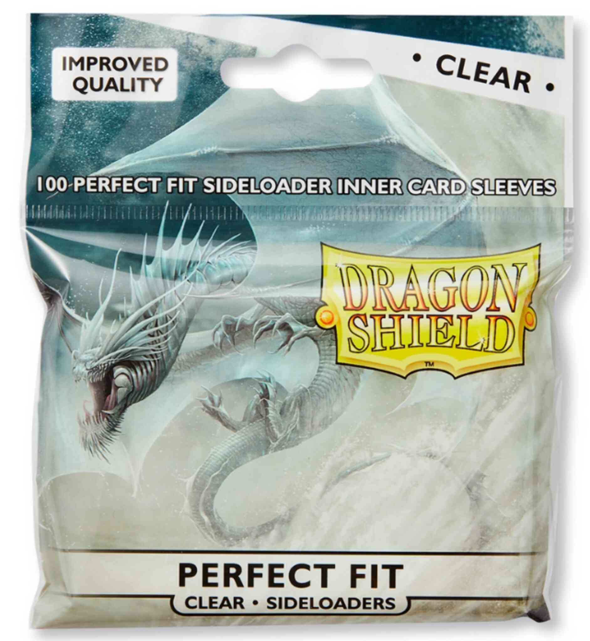 Dragon Shield Standard - Perfect Fit Clear Sideloader- 100ct