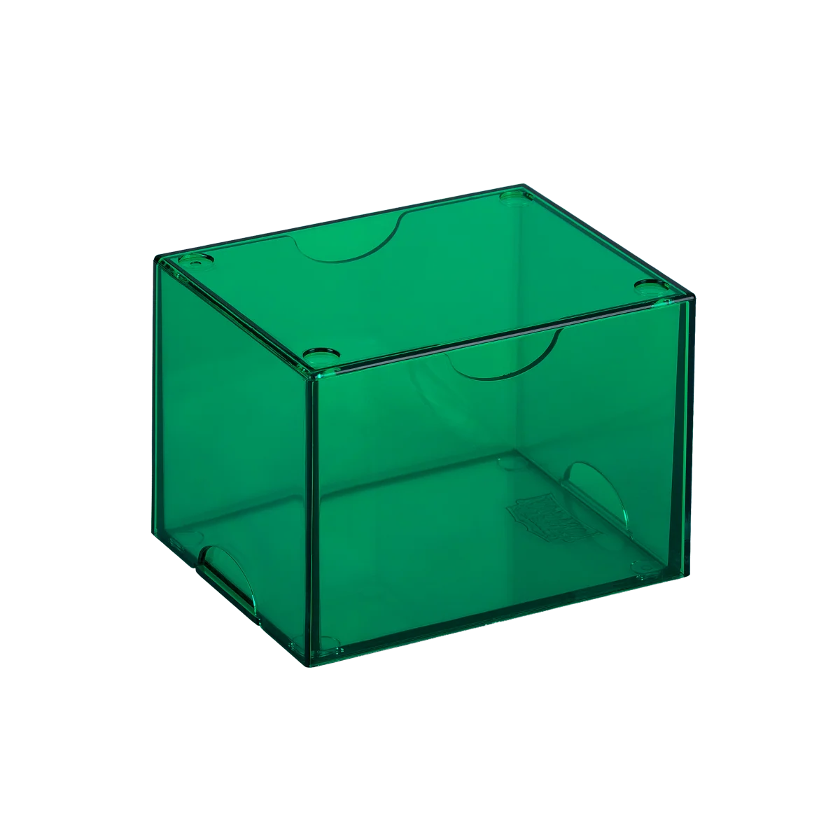 Dragon Shield Strongbox Deck Case - 100+ - Clear Green