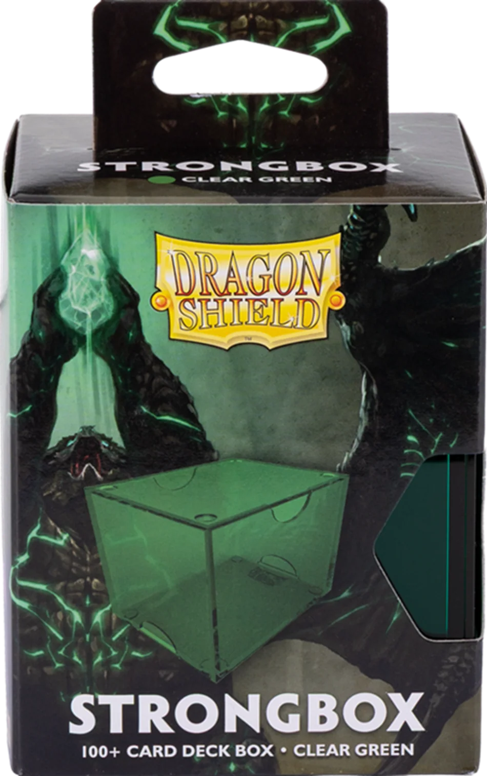 Dragon Shield Strongbox Deck Case - 100+ - Clear Green - Image 2
