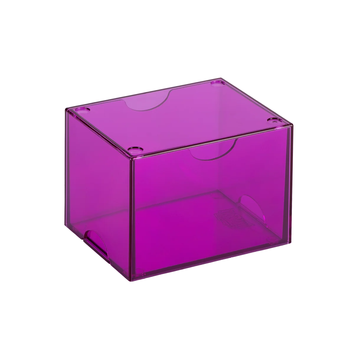 Dragon Shield Strongbox Deck Case - 100+ - Clear Purple - Image 2