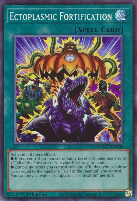Ectoplasmic Fortification - MZMU-EN008 - Collector's Rare - 1st Edition
