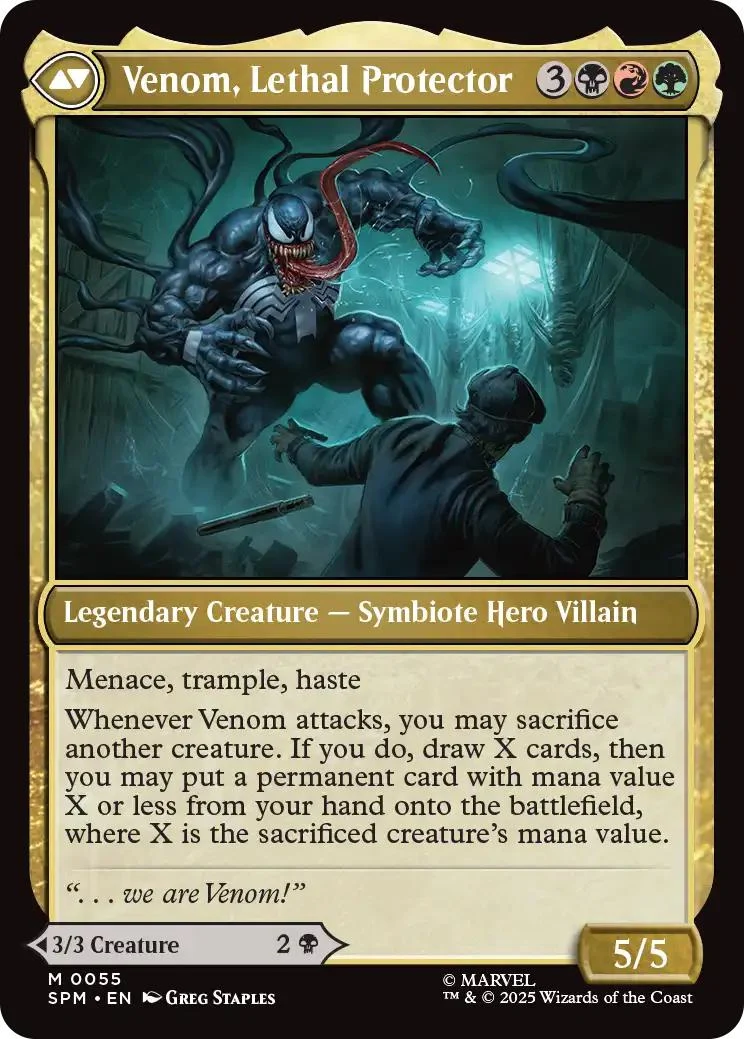Eddie Brock // Venom, Lethal Protector [55] [Marvel's Spider-Man] [Non-Foil] - Image 2