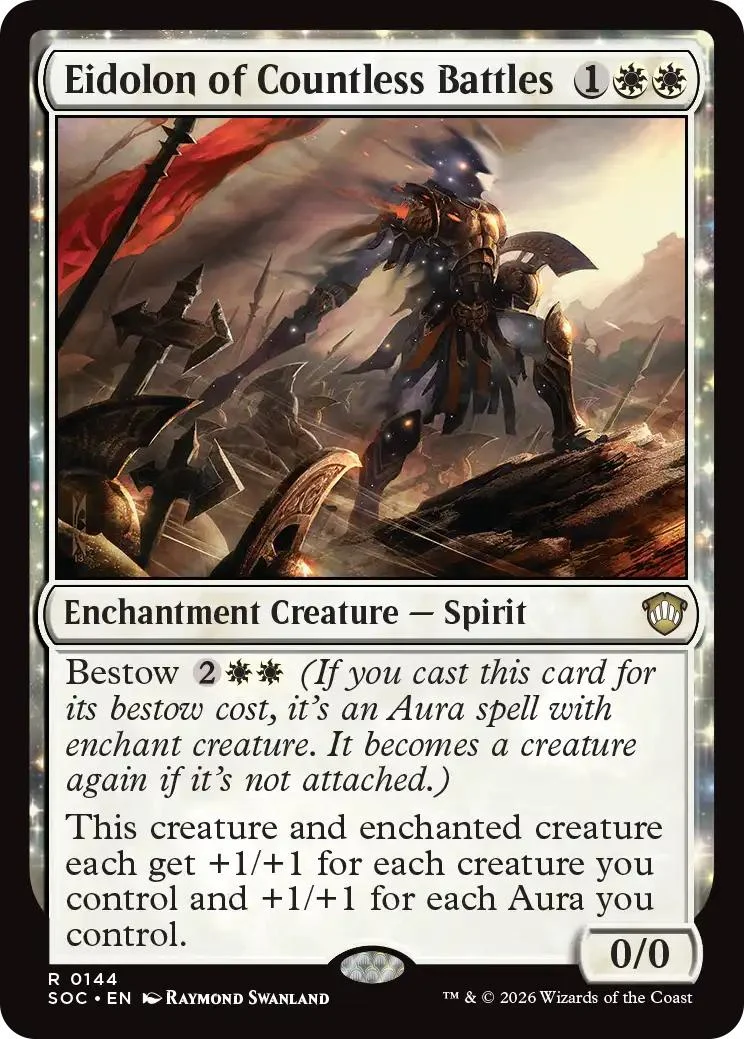 Eidolon of Countless Battles [144] [Secrets of Strixhaven: Commander] [Non-Foil]
